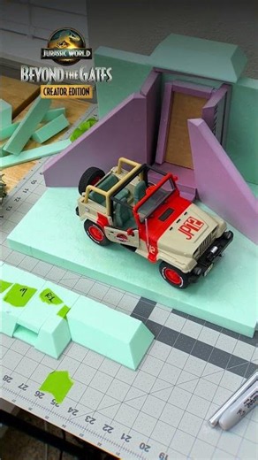 Jurassic World Hammond Collection Jeep Wrangler Vehicle | Beyond the Gates Creator Edition 5