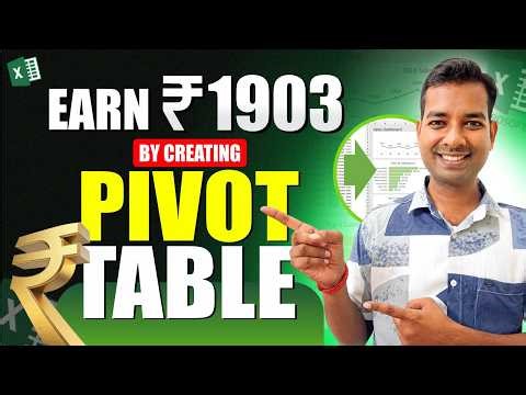 Pivot Table से Data Analysis कैसे करें || Excel Pivot Table Explained in Hindi || Earning tips