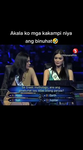 Pia Wurtzbach on Who Wants to Be a Millionaire: Atlas Game Show