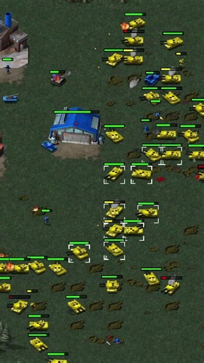 Heavy Tanks - Red Alert 1 Remastered #redalert #redalertremastered #rts #gaming #rtsgameplay #games