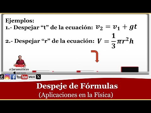 Cómo DESPEJAR Fórmulas en Física: Guía Paso a Paso