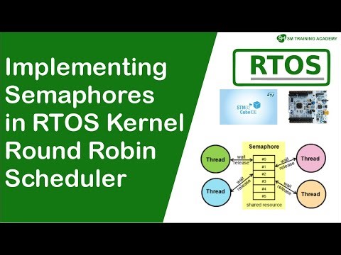 Implementing semaphores in RTOS scheduler
