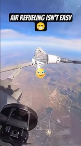Air Refuling isn't easy😂