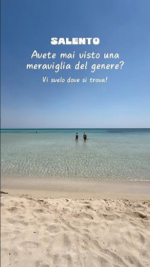 Lido Marini 😊🌊 Another wonder on the Ionian side of Salento #ugento #salento #puglia