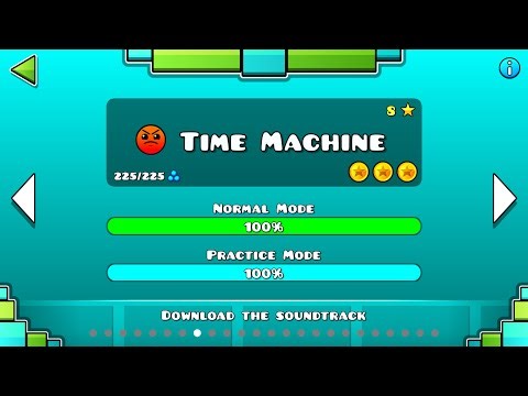 Geometry Dash Time Machine (All 3 coins)