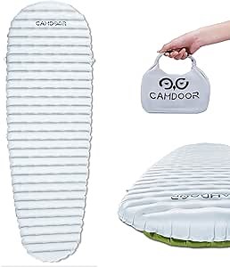 Self Inflating Sleeping Pad for Camping with Inflating Bag, Compact Lightweight Camping Mat, Outdoor Backpacking Hiking Traveling Airpad Camping Air Mattres