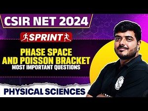 CSIR NET Dec 2024 Physical Sciences | Phase space and Poisson Bracket | PW