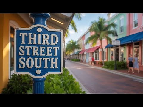 The Real Reason Visitors Love Third Street South in Naples Florida [4K]