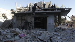 Dozens killed in Aleppo market bombing