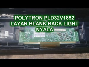 Tv Led Polytron PLD32V1852 Gambar Blank