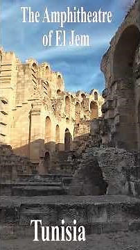 🇹🇳 Walking tour - The Amphitheatre of El Jem 🇹🇳 #tunisia #travelvlog #travel