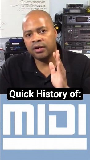A Quick History of MIDI #shorts #MIDI #music #SYNTH #musicproducer