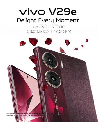 Witness the emergence of a creative endeavor into a vibrant masterpiece with the Artistic Design and Slimmest 3D Curved Display. Join us on a journey as we unveil a timeless masterpiece on 28.08.2023 at 12PM. Stay Excited! Know more: bitly.ws/RvIs #vivoV29e #TheMasterpiece #DelightEveryMoment | vivo