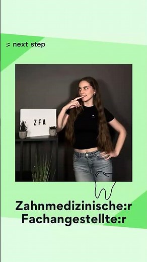 🦷✨ Was macht man eigentlich als Zahnmedizinische:r Fachangestellte:r? I next step
