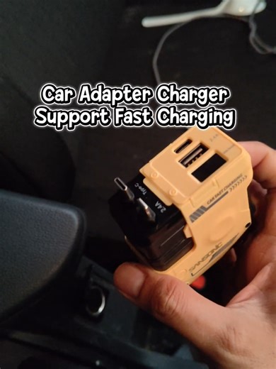 4-Port Fast Charging Car Adapter