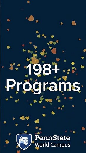 200+ Penn State World Campus Programs!
