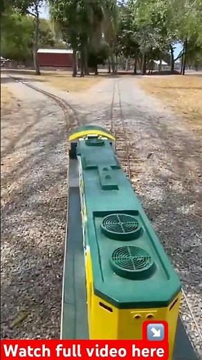 TOWNSVILLE TRAIN PARK Miniature Railway Driver's Eye View @kartwheelkarl #trains #modelengineering