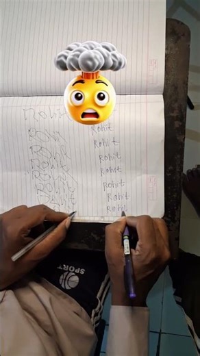 I Tried Writing With BOTH Hands… 😱✍️ #challenge #explore #youtubeshorts