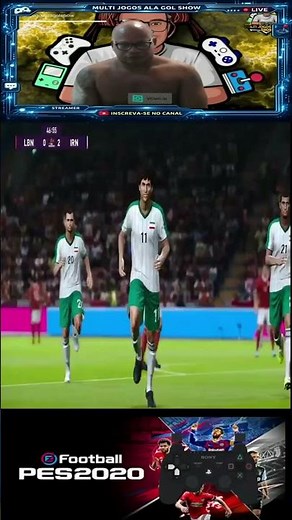 Líbano 0 x 4 IRÃ I Copa Ásia Oceania I cortes eFootball Pes 2020