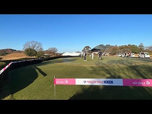 【 lady go golf 】KDDI LADY GO CUP 前半最終組を4番ホールから帯同！