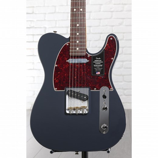 Fender American Professional Classic Telecaster Electric Guitar - Faded Black
