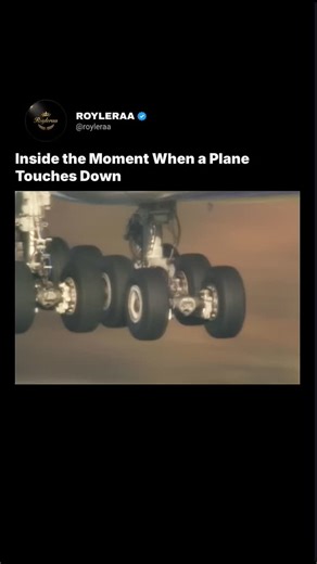 royleraa | The most intense moment of any flight happens in the last few seconds before the wheels meet the runway. Aircraft tires are built to hit... | Instagram