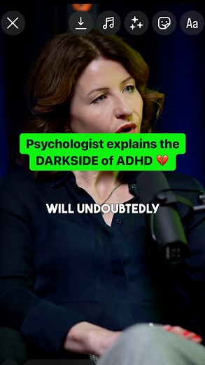 ADHD Chatter Podcast on Instagram: "Dr. Jo Perkins explains the DARKSIDE of ADHD 💔 Catch the full episode on YouTube or Spotify NOW! (Link in bio) #adhdpodcast #adhdawareness #neurodivergent"