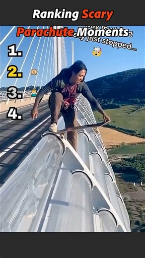 Would You Survive These Skydiving Disasters? 🪂 #Skydiving #Fear #Shorts