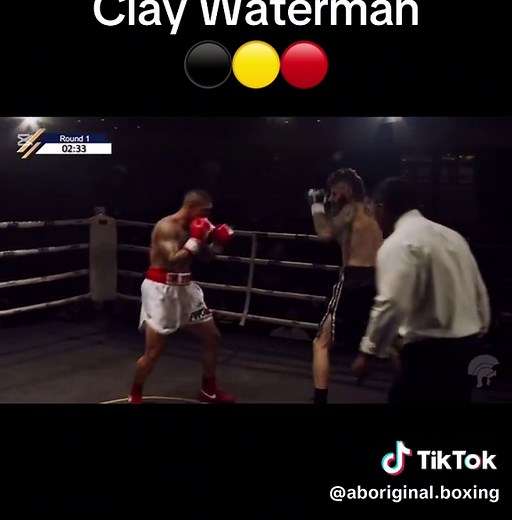 Clay Waterman #fyp #fypage #aboriginal #indigenous #boxing #ufc #noongartiktok #boxing🥊 #australia #edit #trending #tutorial #koori #noongar #murri #tiktok #knockout