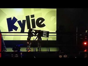 Kylie Rae & Tiara James Entrance At NJPW Rumble On 44th Street At The Palladium 10-28-22