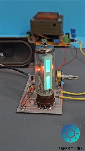 EM84 Magic Eye VU Meter – DIY Project 1955 Model Vacuum Tube Vumeter