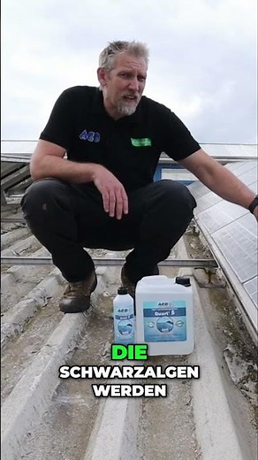Der wahre Grund, warum deine Solaranlage weniger Strom liefert! 🔋 #photovoltaik #solar #cleaning