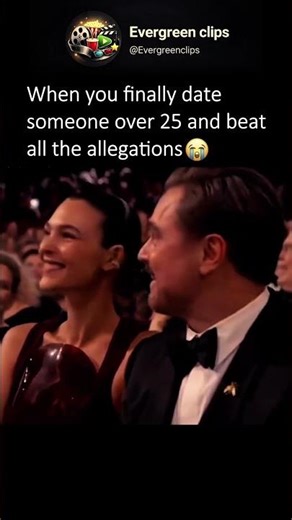 Leonardo DiCaprio finally beats the “under 25” meme😭 #oscars
