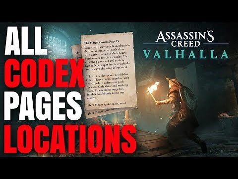 AC Valhalla: All Codex Pages & Bureau Locations (100% Guide)