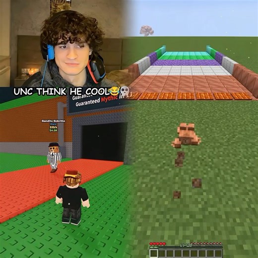 UNC THINK HE COOL🤨💀 #roblox #stealabrainrot