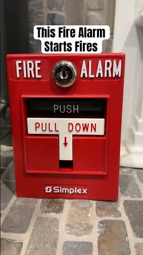This Fire Alarm Creates Fire #blowup #funny #funnymemes #memes #fire #firealarm