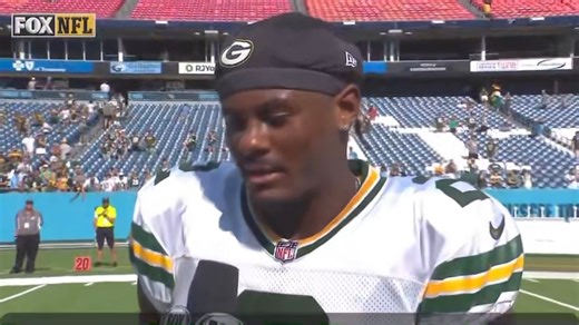 “I just gotta give all the praise, honor, and glory to God…” Full-circle moment for Packers QB Malik Willis 🙌 Back in Tennessee, but all glory to God for the win and opportunity! 🙏 🎥FOX Sports | Sports Spectrum