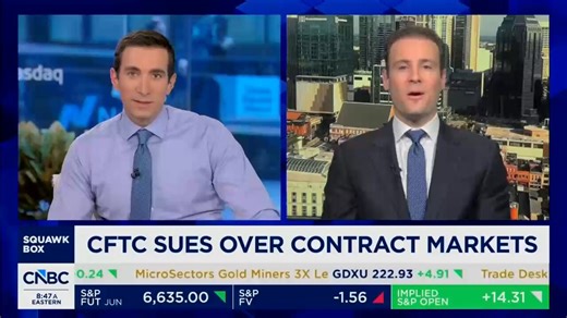 .@ChairmanSelig: "The @CFTC regulates commodity derivatives — and that includes events on sports, on politics, and virtually everything else... So when we saw these state regulators suing our exchanges, we had to step in."