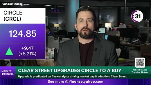 Circle stock jumps on upgrade, Micron plans new Taiwan chip plant