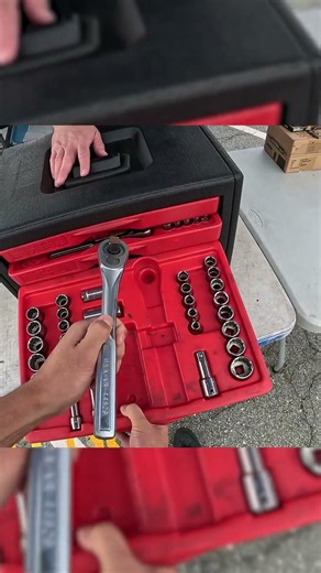 $100 CASH for a MINT Craftsman kit. Deal or robbed? 🤯 #craftsman #swapmeet #mechanic
