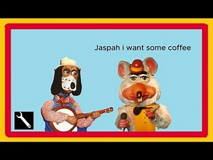 Homemade chuck e cheese animatronic wants coffee