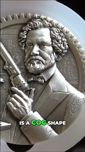 Colt Revolver Coin: A Deep Dive into Its Design #shorts