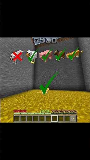 Testing Minecraft Blocks vs Max Fall Damage! #minecraft #shorts