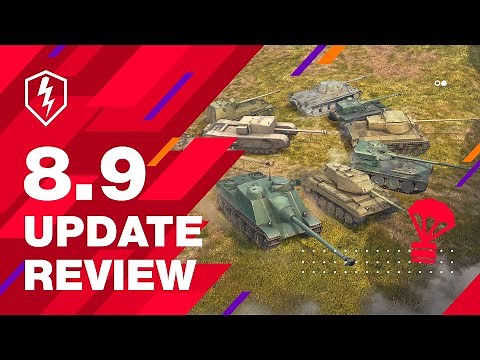WoT Blitz. Update 8.9 Review: Free Camouflage Resupply & Other Changes