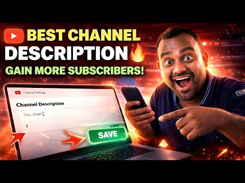 🔥 How to Write & Set YouTube Channel Description | Complete Guide for Beginners | HEY CREATORS 🚀