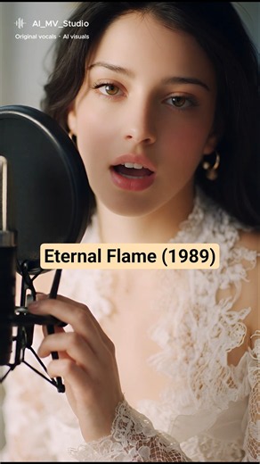 [Is It Real?] Eternal Flame (1989) - The Bangles (Lyrics) | AI MV Studio