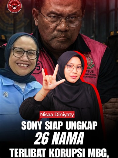 Skandal dugaan korupsi MBG memasuki babak baru setelah Sony Sonjaya disebut siap membongkar keterlibatan 26 nama yang diduga ikut bermain dalam proyek tersebut. Jika benar ada intervensi dan konflik kepentingan di tubuh BGN, maka Kejaksaan harus berani mengusut tuntas tanpa pandang bulu. Publik berhak tahu siapa saja yang menikmati proyek yang seharusnya ditujukan untuk memenuhi gizi anak-anak Indonesia, termasuk jika ada pejabat tinggi yang ikut terseret dalam pusaran kasus ini. #MoncongPutih #