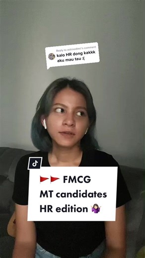 Reply to @astroodles these days in #FMCG industry, #HR is considered as a co-pilot function not only admin/support. we develop strategies, deal with a lot of stuff besides people management esp if you aspire to be a #managementtrainee in HR, you better be ready to stretch yourself to be a generalist! #careertips #recruitment #interview #fyp #indonesiafyp #carikerja #jobapplication #freshgraduate