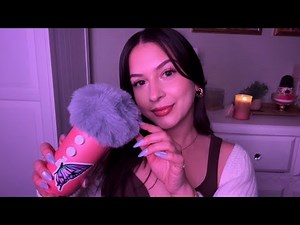 ASMR Inaudible whispering, Face tapping & Gum chewing 🤤