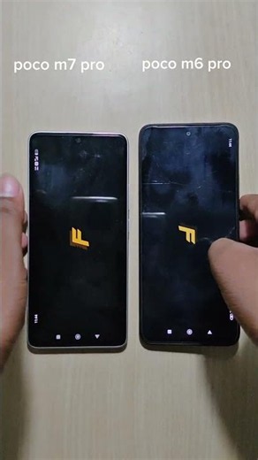 Restart test poco m7 pro vs poco m6 pro ☠️☠️☠️l#trending #viral #unboxing